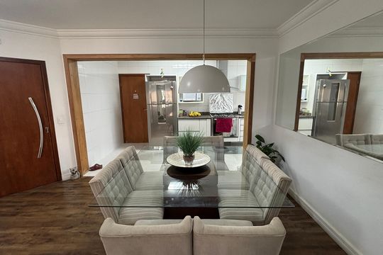 Sala - Sala de Jantar  de apartamento à venda com 3 quartos, 105m² em Jardim Bela Vista, Santo André