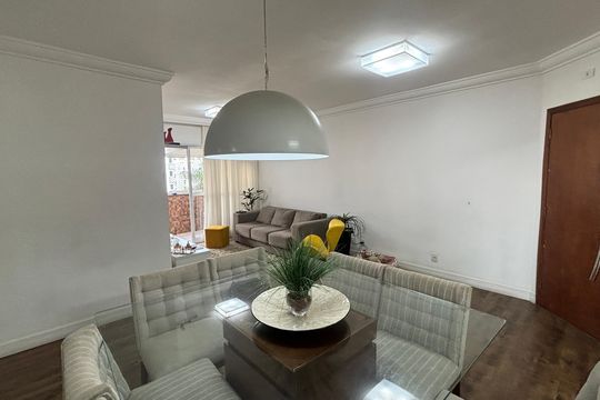 Sala - Sala de Jantar  de apartamento à venda com 3 quartos, 105m² em Jardim Bela Vista, Santo André