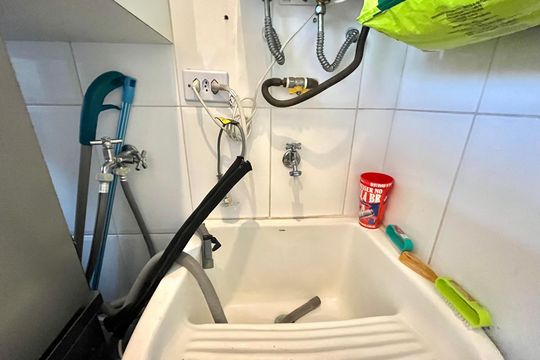 Área de Serviço de apartamento para alugar com 1 quarto, 40m² em Mirandópolis, São Paulo