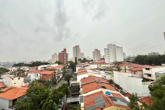 Vista da Varanda de apartamento para alugar com 1 quarto, 40m² em Mirandópolis, São Paulo