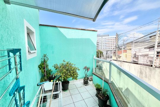 Quarto 3 Varanda de casa de condomínio à venda com 3 quartos, 128m² em Casa Verde Alta, São Paulo