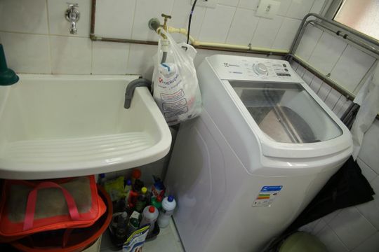 Área de Serviço de apartamento à venda com 3 quartos, 70m² em Suiço, São Bernardo do Campo