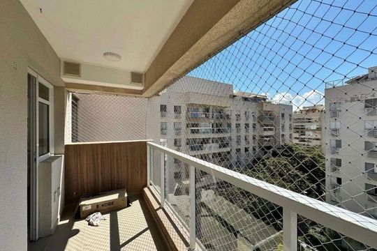 Varanda de apartamento à venda com 2 quartos, 73m² em Recreio dos Bandeirantes, Rio de Janeiro