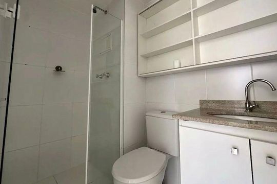 Banheiro de apartamento à venda com 2 quartos, 73m² em Recreio dos Bandeirantes, Rio de Janeiro