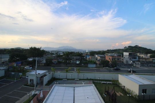 Vista da Sala de apartamento para alugar com 2 quartos, 42m² em Jardim Alvorada, Nova Iguaçu