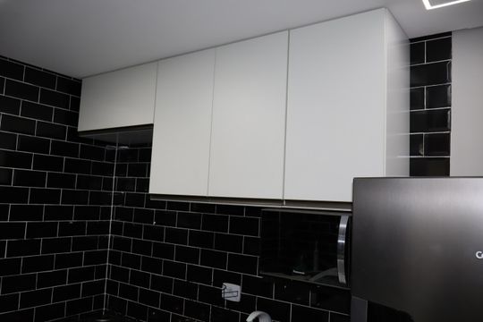 Cozinha de apartamento para alugar com 1 quarto, 32m² em Chácara Belenzinho, São Paulo