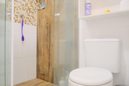 Banheiro da Suíte de apartamento à venda com 2 quartos, 151m² em Tatuapé, São Paulo