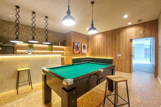 Área comum de apartamento para alugar com 3 quartos, 74m² em Santo Amaro, São Paulo