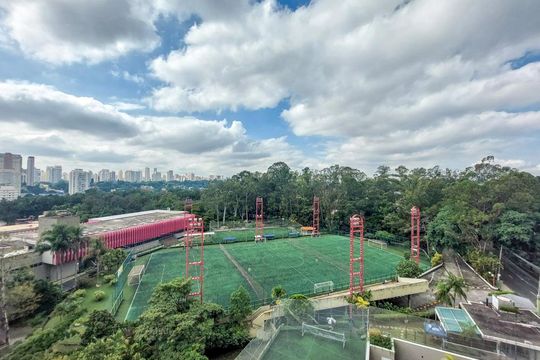 Vista da Sacada de apartamento para alugar com 3 quartos, 74m² em Santo Amaro, São Paulo