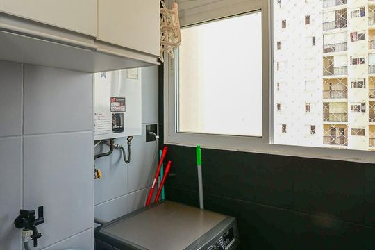 Área de Serviço  de apartamento à venda com 2 quartos, 51m² em Jardim Caboré, São Paulo