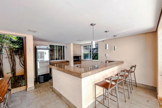 Área comum - Churrasqueira de apartamento à venda com 3 quartos, 100m² em Tatuapé, São Paulo