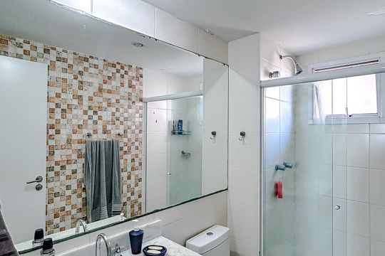 Banheiro de apartamento à venda com 3 quartos, 100m² em Tatuapé, São Paulo