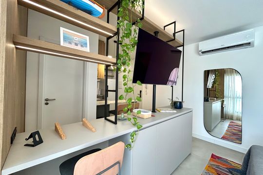 Studio de apartamento para alugar com 1 quarto, 40m² em Saco Grande, Florianópolis