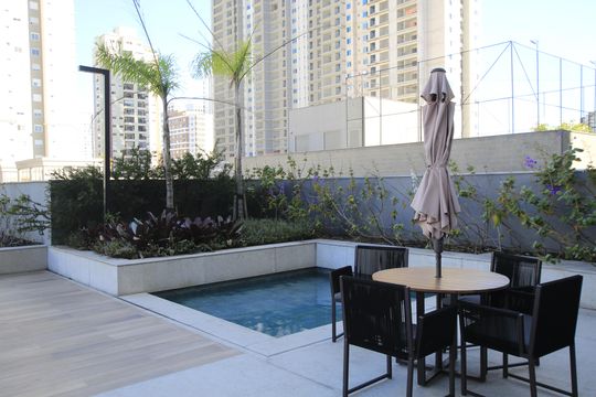 Área comum - Piscina de apartamento para alugar com 2 quartos, 72m² em Vila Dom Pedro I, São Paulo
