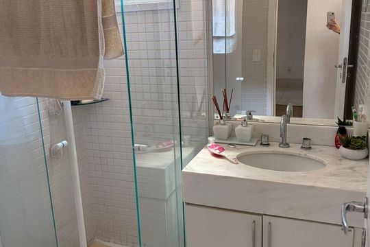 Banheiro de apartamento à venda com 3 quartos, 119m² em Mooca, São Paulo