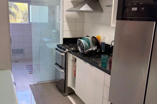 Cozinha de apartamento à venda com 3 quartos, 119m² em Mooca, São Paulo