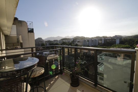 Varanda da Sala de apartamento à venda com 3 quartos, 144m² em Freguesia (jacarepaguá), Rio de Janeiro