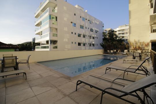 Área comum - Piscina de apartamento à venda com 3 quartos, 144m² em Freguesia (jacarepaguá), Rio de Janeiro