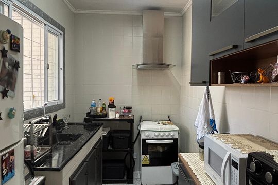 Cozinha de casa à venda com 2 quartos, 195m² em Jardim das Maravilhas, Santo André