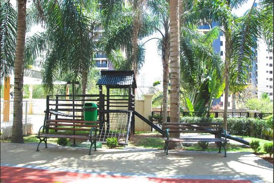 Área comum - Playground de apartamento à venda com 2 quartos, 55m² em Mansões Santo Antônio, Campinas