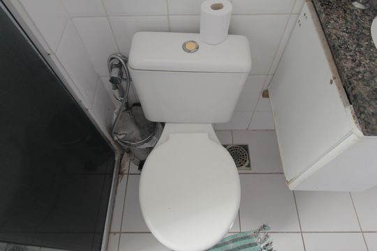 Banheiro de apartamento à venda com 3 quartos, 67m² em Santa Monica, Belo Horizonte