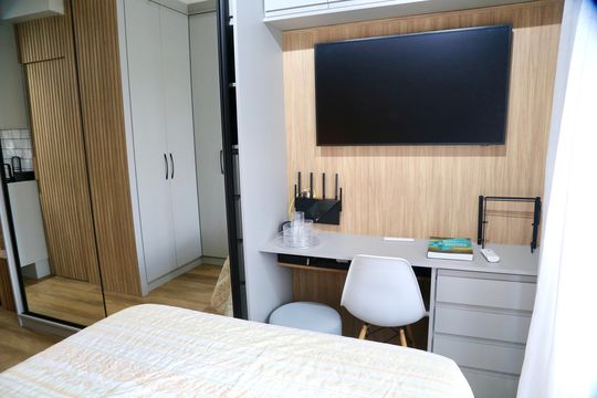 Studio de kitnet/studio à venda com 1 quarto, 26m² em Campo Belo, São Paulo