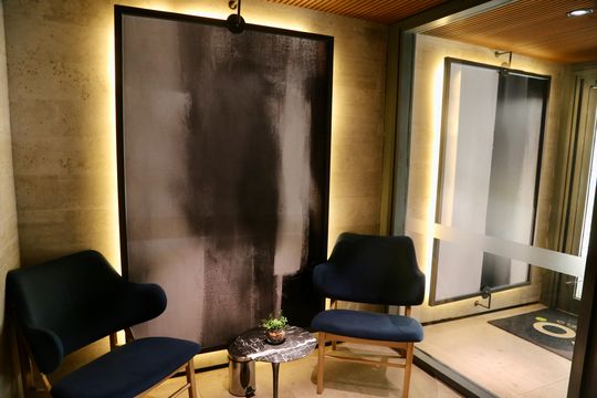 Área comum de kitnet/studio à venda com 1 quarto, 26m² em Campo Belo, São Paulo