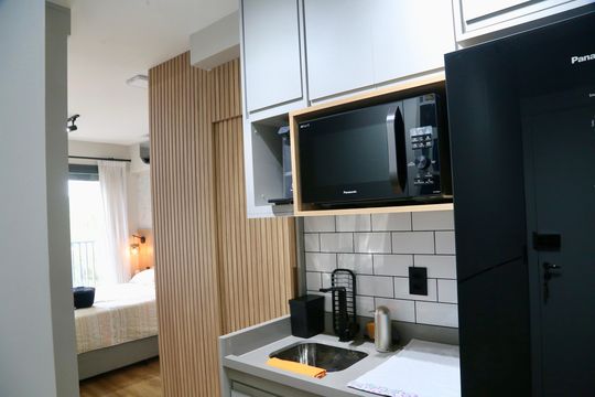 Studio de kitnet/studio à venda com 1 quarto, 26m² em Campo Belo, São Paulo