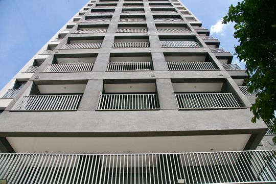 Fachada de kitnet/studio à venda com 1 quarto, 26m² em Campo Belo, São Paulo