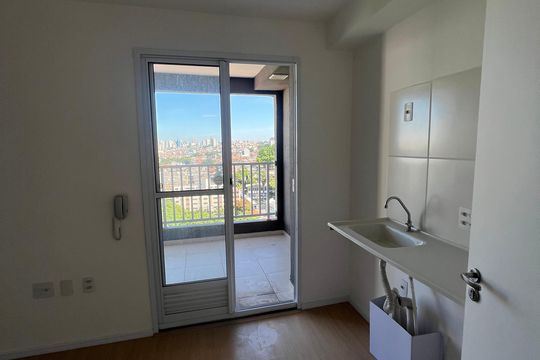 Cozinha de apartamento à venda com 1 quarto, 31m² em Vila Santa Clara, São Paulo