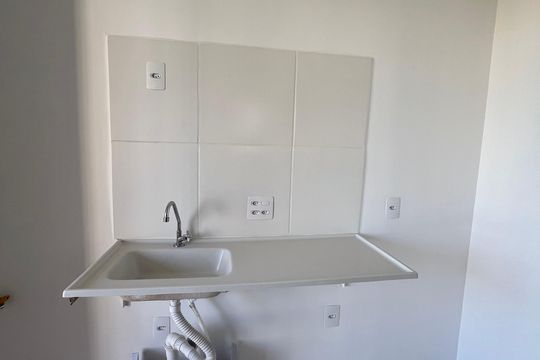 Cozinha de apartamento à venda com 1 quarto, 31m² em Vila Santa Clara, São Paulo