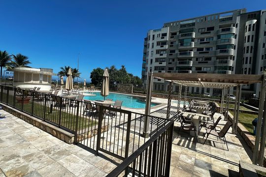 Área comum - Piscina de apartamento para alugar com 1 quarto, 72m² em Barra da Tijuca, Rio de Janeiro