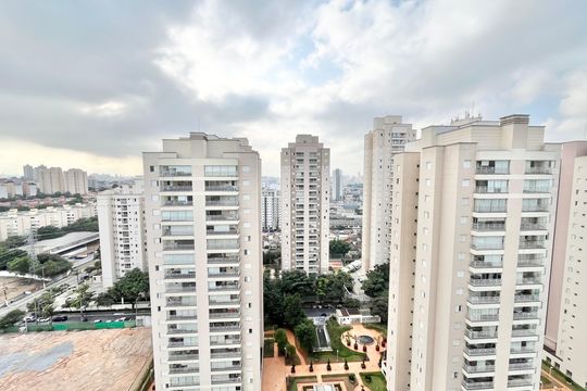 Sala Vista de apartamento à venda com 2 quartos, 60m² em Limão, São Paulo