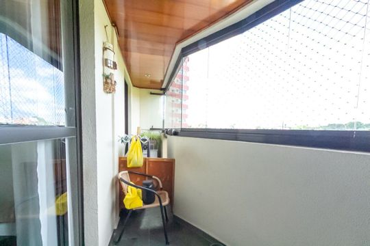 Varanda de apartamento à venda com 3 quartos, 106m² em Jardim do Mar, São Bernardo do Campo