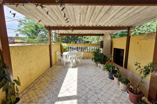 Área comum - Churrasqueira de casa à venda com 2 quartos, 110m² em Conjunto Habitacional Brigadeiro Faria Lima, São Paulo