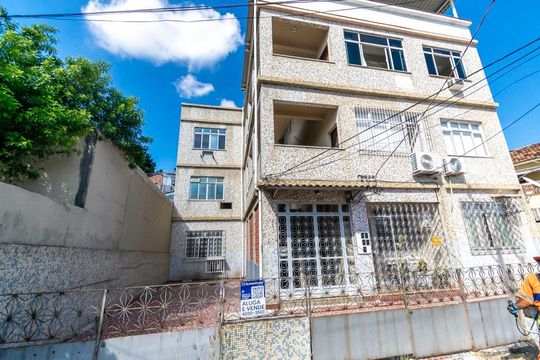 Fachada do Prédio de apartamento à venda com 1 quarto, 44m² em Vista Alegre, Rio de Janeiro