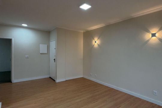 Sala de apartamento para alugar com 3 quartos, 100m² em Boqueirão, Santos