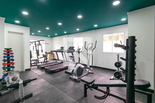 Área comum - Academia de apartamento para alugar com 2 quartos, 37m² em Vila Santa Catarina, São Paulo