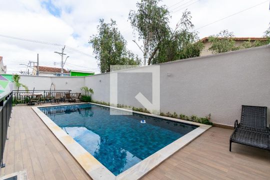 Área comum - Piscina de apartamento para alugar com 2 quartos, 37m² em Vila Santa Catarina, São Paulo