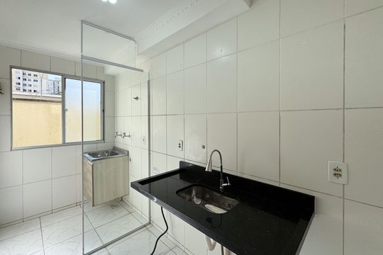 Cozinha  de apartamento à venda com 2 quartos, 61m² em Planalto, São Bernardo do Campo