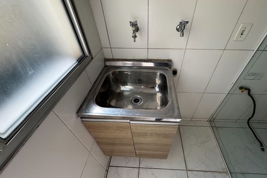 Área de Serviço de apartamento à venda com 2 quartos, 61m² em Planalto, São Bernardo do Campo