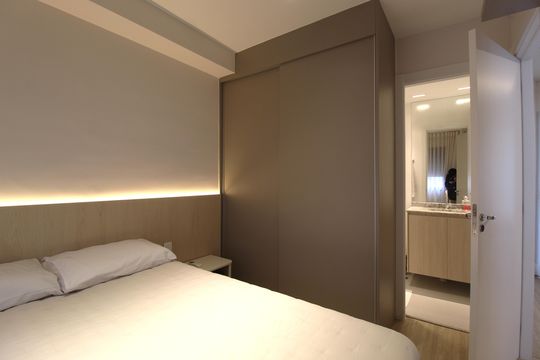 Suíte de apartamento para alugar com 1 quarto, 26m² em Vila Nova Conceição, São Paulo