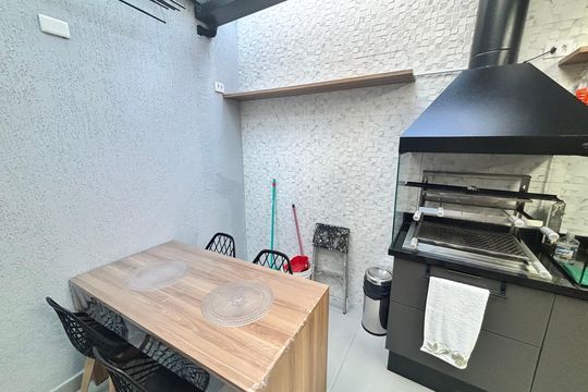 Área gourmet de casa à venda com 3 quartos, 110m² em Vila Matilde, São Paulo
