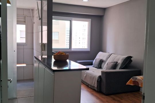 Sala de apartamento à venda com 2 quartos, 51m² em Vila Sao Luiz (Centro), Barueri