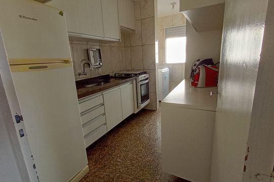 Cozinha de apartamento para alugar com 3 quartos, 62m² em Jardim Botucatu, São Paulo