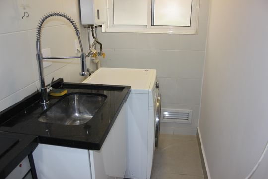 Área de Serviço de kitnet/studio à venda com 1 quarto, 52m² em Consolação, São Paulo