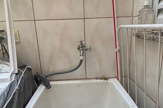 Área de Serviço de apartamento à venda com 3 quartos, 92m² em Jardim Bela Vista, Santo André