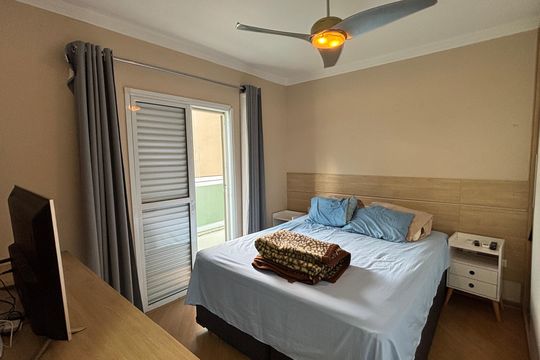Suite de apartamento à venda com 3 quartos, 92m² em Jardim Bela Vista, Santo André