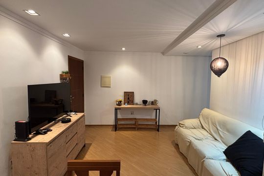 Sala - Sala de Jantar de apartamento à venda com 3 quartos, 92m² em Jardim Bela Vista, Santo André