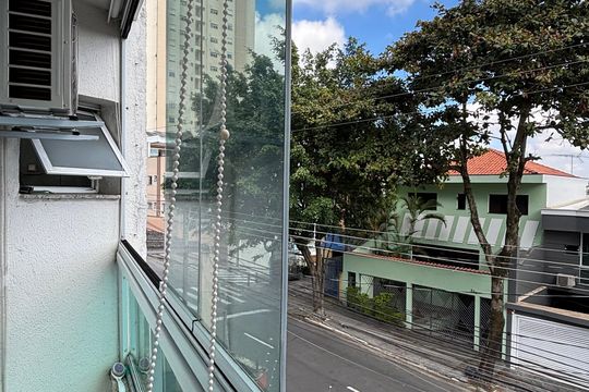 Suite Varanda de apartamento à venda com 3 quartos, 92m² em Jardim Bela Vista, Santo André